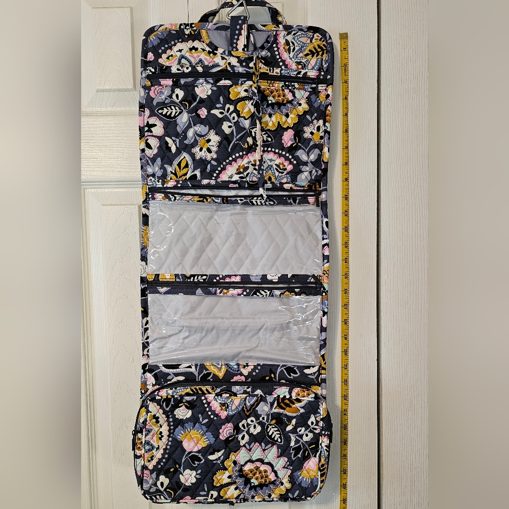 Vera Bradley Charmont Meadow Travel Caddy, Wallet &   Eye Glass Case